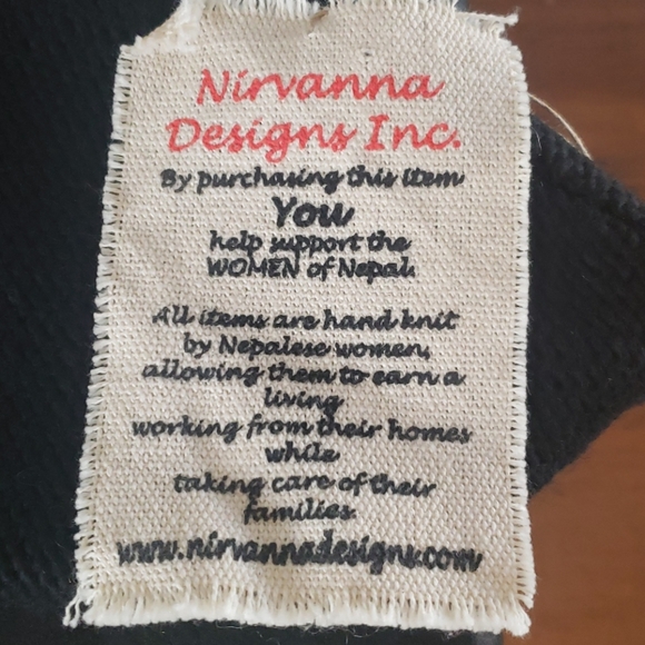 HM Nepalese BLK "Johnny" Depp Slouch Wool Beanie - Picture 3 of 4